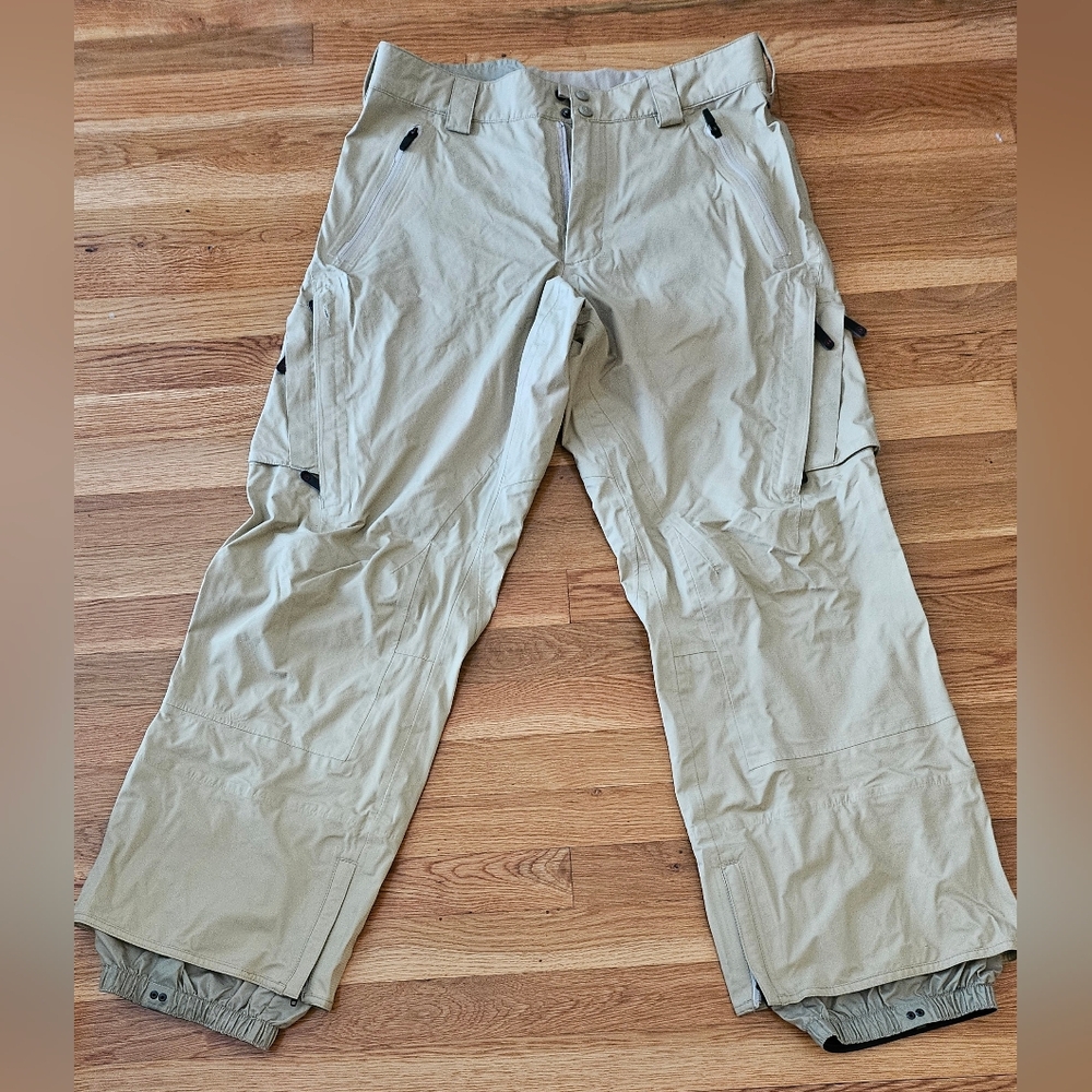 Men's Burton Idiom Pants, size Medium, color Beige